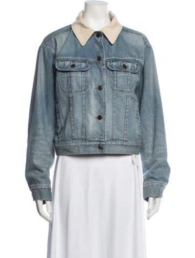 Pre-owned The Row Joret Denim Jacket In Blue