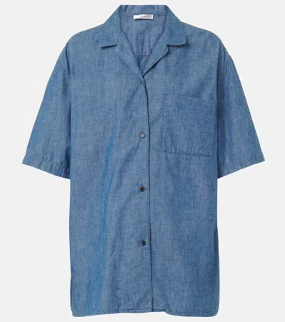The Row Jorge Cotton Chambray Shirt