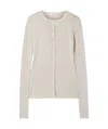 The Row Josette Cardigan In White