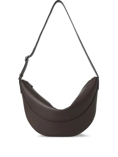 THE ROW THE ROW JOUVE LEATHER SHOULDER BAG