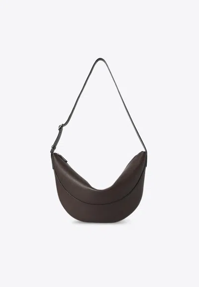 THE ROW JOUVE LEATHER SHOULDER BAG