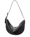 The Row Jouve Leather Shoulder Bag In Brown