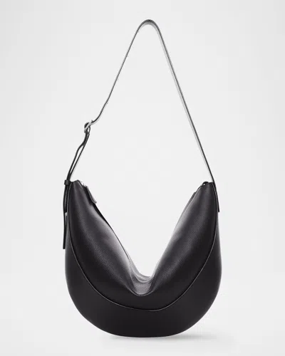 THE ROW JOUVE SHOULDER BAG IN GRAIN LEATHER