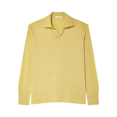 Pre-owned The Row Jovani Top 'pale Yellow' | Women's Size Xs