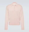 THE ROW JOYCE COTTON AND CASHMERE POLO jumper