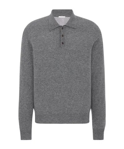 The Row Judi Cashmere Top In Gray
