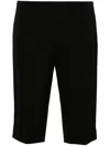 The Row Juna Shorts In Black