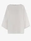 The Row White Regular Solid Top In White