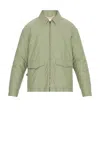The Row Justo Jacket In Green