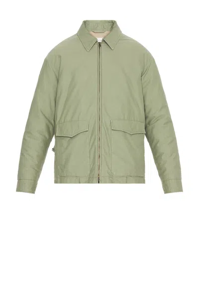 The Row Justo Jacket In Green