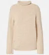 The Row Jyoko Cotton Sweater In Beige