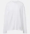 The Row Kabira Oversized Brushed Cotton-jersey T-shirt