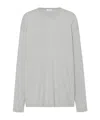 The Row Kabira Long-sleeve Crew-neck T-shirt