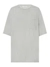 The Row Kaddy Cotton Top In Gray