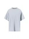 The Row T-shirt Collar Pocketed Short Sleeves In Gray