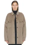 The Row Kaida Jacket In Gray