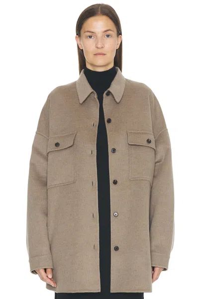 The Row Kaida Jacket In Gray