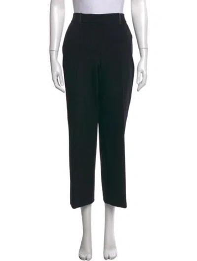 Pre-owned The Row Kalise Straight Leg Pants In Black
