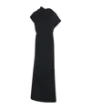 The Row Kamil Cashmere Dress In Black