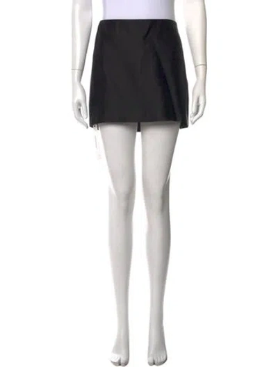Pre-owned The Row 'kanita Skirt' Mini Skirt W/ Tags In Black