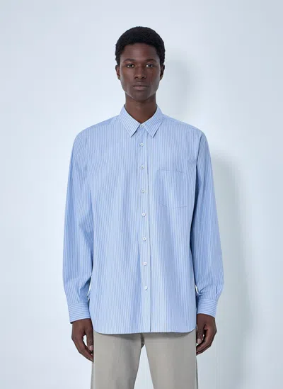 The Row Kardiff Shirt In Blue
