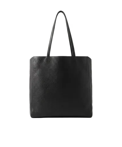 The Row Karolin Tote In Black