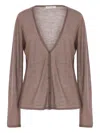The Row Kasem Cashmere Cardigan In Neutral