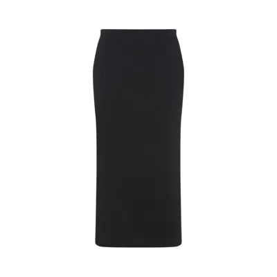 THE ROW THE ROW KAVI STRAIGHT HEM MIDI SKIRT