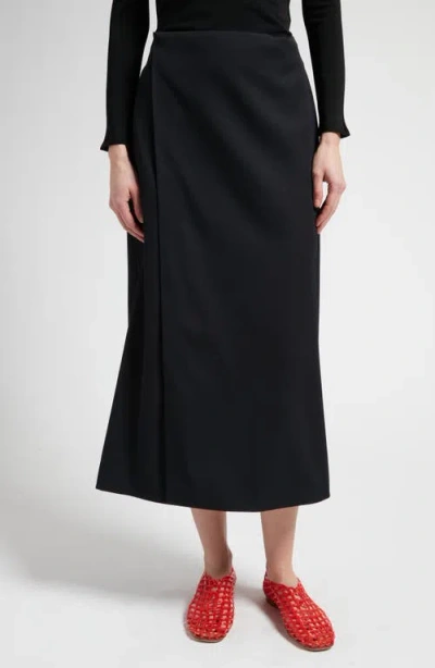 ザ・ロウ The Row Kavi Skirt The Row Kavi Skirt in Navy | FWRD