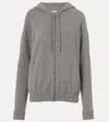 The Row Drawstring-hood Zip-front Cardigan