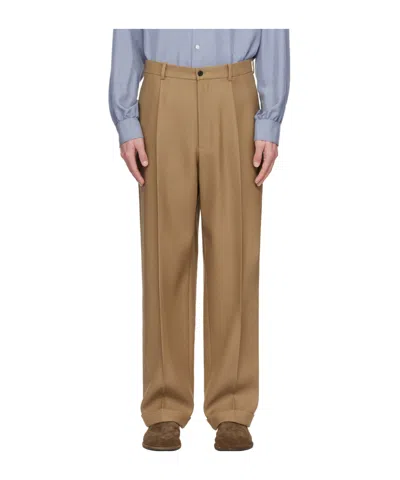 The Row Keenan Bag Casual Pants In Green
