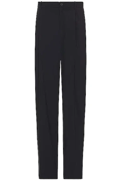 The Row Keenan Pant In Dark Navy