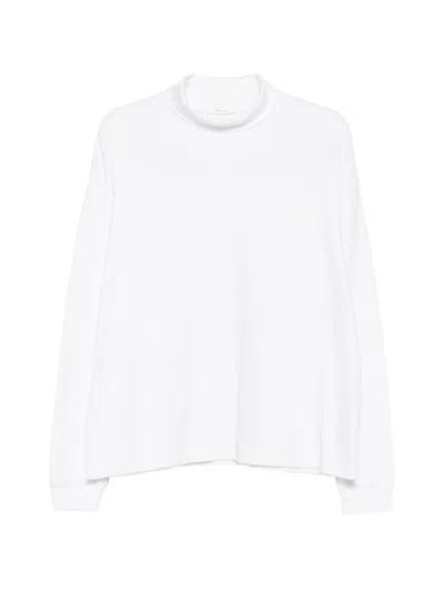 The Row Kelta Cotton Sweater In White