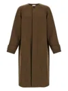 KENET BUTTON-CLOSURE COAT