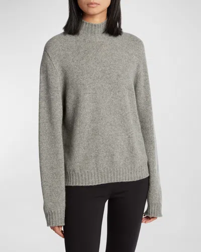 THE ROW KENSINGTON HIGH-NECK CASHMERE SWEATER