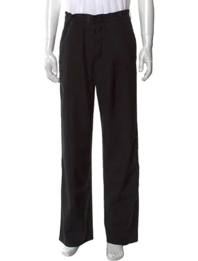Pre-owned The Row Kenzai Dress Pants In Black