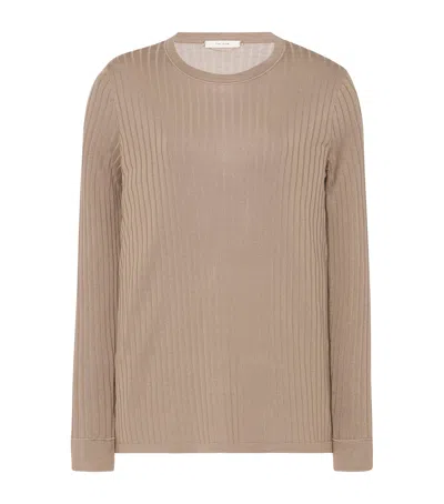 THE ROW KEYA LONG-SLEEVE TOP