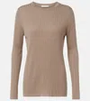 The Row Cappuccino Viscose Blend Top