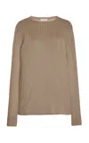 The Row Cappuccino Viscose Blend Top