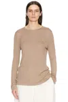 The Row Cappuccino Viscose Blend Top