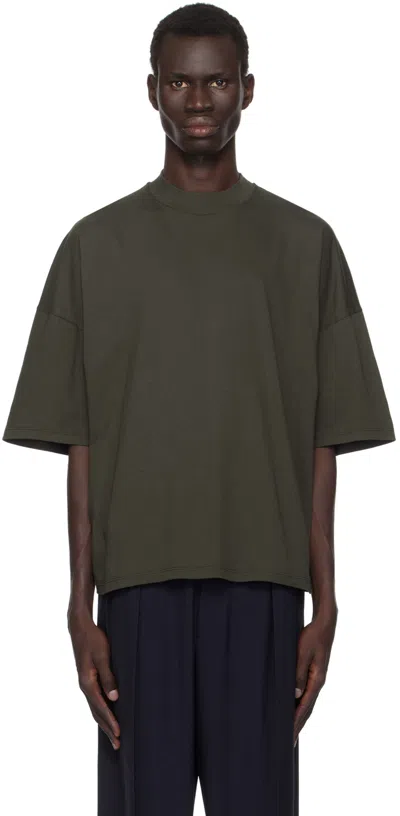 The Row Khaki Dustin T-shirt In Dvt Dovetail
