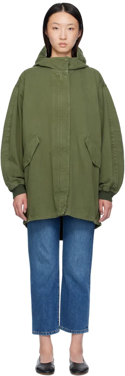 The Row Khaki Kemeta Coat