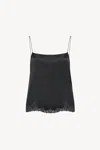 The Row Kilari Black Lingerie Top