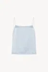 The Row Kilari Satin Lace Hem Top