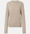 The Row Kisaora Sweater In Brown