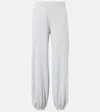 The Row Kismo Cotton Jersey Sweatpants In Multi