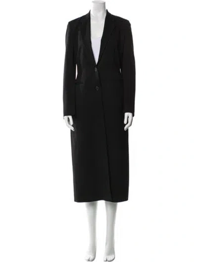 Pre-owned The Row Kitan Coat In Black