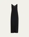 The Row Kiwi Tank Dress In Black