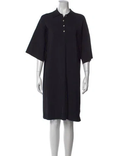 Pre-owned The Row Knee-length Dress In Black