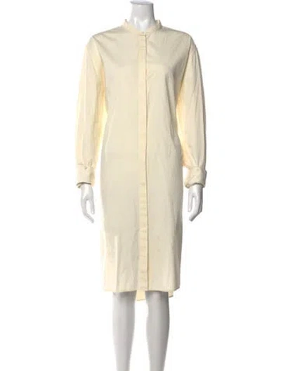 Pre-owned The Row Knee-length Dress In Neutral